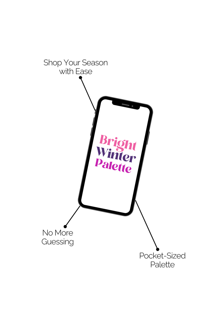 Phone Palette (Bright Winter)
