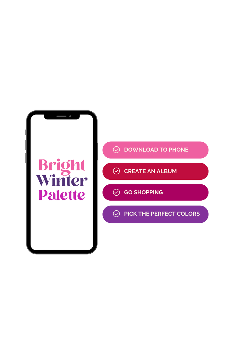 Phone Palette (Bright Winter)