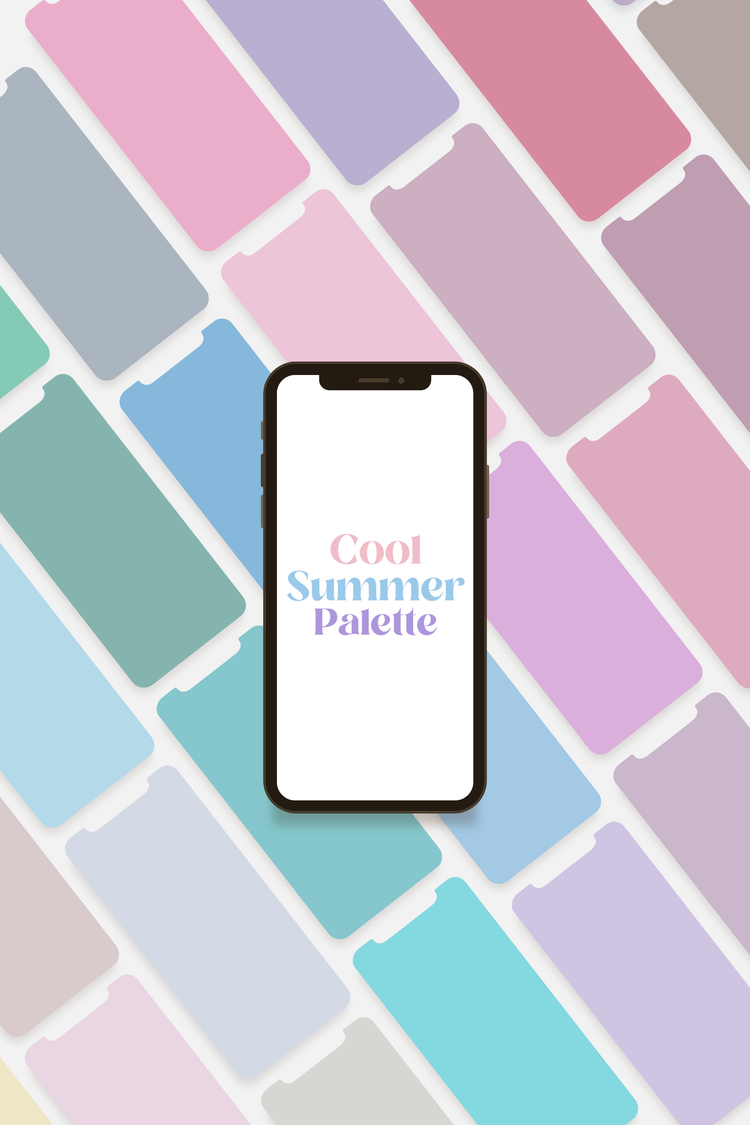 Phone Palette (Cool Summer)
