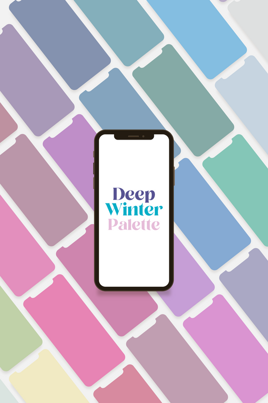 Phone Palette (Deep Winter)
